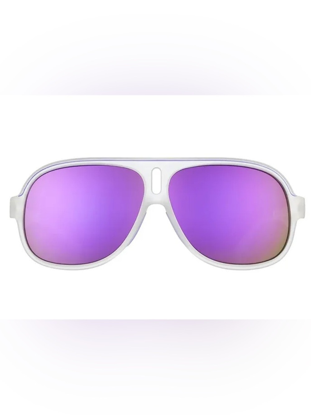 Goodr Super Fly Sleazy Riders Purple/Clear Lightweight Cycling/Runner Sunglasses